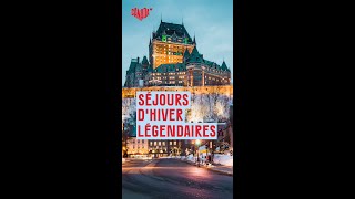 Visitez les villes du Canada en hiver  shorts  Explore Canada [upl. by Iclek]