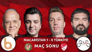 Macaristan 10 Türkiye Maç Sonu  Bışar Özbey Rasim Ozan Ahmet Çakar ve Evren Turhan [upl. by Jeffrey281]