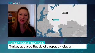 Interview with Albina Kovalyova about Russias response to latest Turkish airspace violation [upl. by Etheline]