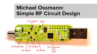 Michael Ossmann Simple RF Circuit Design [upl. by Idihc3]