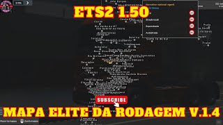 Mapa Elite Da Rodagem v14 for Ets2 150 [upl. by Gris]