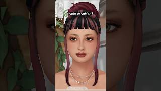 cute or catfish challenge 👀  the sims 4 sims thesims4 sims4 shorts [upl. by Lauro392]