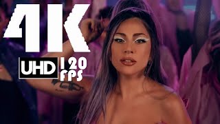 Lady Gaga amp Ariana Grande Rain On Me 4K 120FPS UHD [upl. by Hnoj]