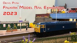 Dean Park Model Railway 335  Falkirk Model Rail Exhibition amp NEW Cavalex Class 56 [upl. by Leia108]