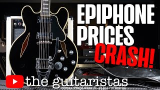 I Bought An Expensive Epiphone At Huge Discount 😃🎸👏 The Shinichi Ubukata Signature ES355 Review [upl. by Sexela520]