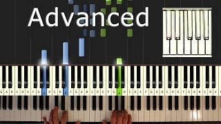 Bach  Prelude in C Major  Piano Tutorial Easy  Bach  how to play synthesia [upl. by Eserrehs]