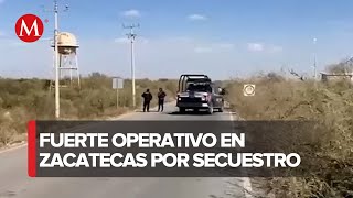 Cuatro personas fueron secuestradas en carretera de Zacatecas activan operativos [upl. by Fine]