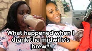 Midwifes Brew Labor Induction VLOG  It Worked Too Fast This Time [upl. by Nevil]