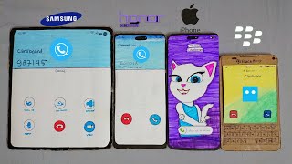 Skyphone amp botim amp incoming call Galaxy fold 5  Honor magic 6pro  iPhone 16 flip  Blackberry pass [upl. by Anillehs]