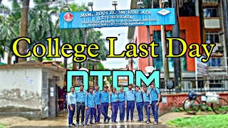 Last Day Of College🥺❤️  MSME Tool Room Kolkata DTDM 50th Batch🔥 CTTC Kolkata MadhabZone [upl. by Anauj]