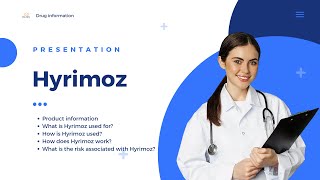 Hyrimoz  Product information uses dosage mechanism  adalimumab [upl. by Davida]