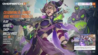 Overwatch 2 Season 11  Calamity Empress Ashe Main Menu music [upl. by Lathan148]