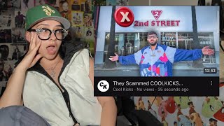 cool kicks vs 2nd st deleted video reaction [upl. by Lorinda326]