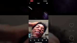 Kodak Black Instagram Live Yungeen Ace Joins shows new grills atk kodakblack explore shorts [upl. by Manvil]