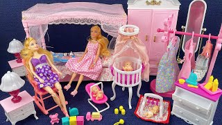 9 Minutes Satisfying with Unboxing Cute Princess Bed PlaysetClothes DressUp Toys Review ASMR [upl. by Akener717]