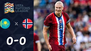 Kazakhstan vs Norway 00 Highlights UEFA Nations League 202425 [upl. by Adekam]