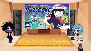 LOV reacts to Jaiden Animations Pokemon Platinum Nuzlocke [upl. by Elinor417]