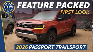 2026 Honda Passport Trailsport  First Look [upl. by Dahsra]