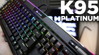 Corsair K95 Platinum  Review  Unboxing amp Guide [upl. by Ailemor181]