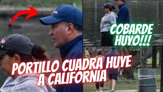 Filtran Fotos de Portillo Cuadra en CALIFORNIA el Cobarde Huyo [upl. by Annotahs]