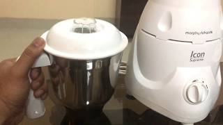 BEST MIXER GRINDER  Morphy Richards Icon Supreme Mixer Grinder  750 Watts [upl. by Verada]