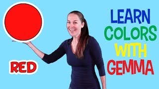 Learning Colors with Gemma  Teaching Basic Colors Video for Kids [upl. by Estelle422]