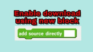 Enable download using add source directly [upl. by Aday]