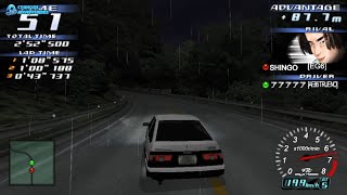 INITIAL D STREET STAGE  MYOGI  ENGLISH PATCH  PSP GAMEPLAY 2024 [upl. by Kati]