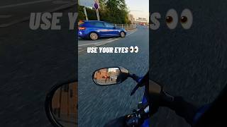 BLIND DRIVER⚠️‼️ amp other carbrain bait motorcycle bikelife motorbike sv650S biker motovlog [upl. by Enillebyam]