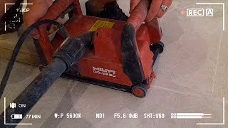 Подробный обзор и тест quotзолотогоquot штробореза Hilti DCSE 20 Делаем штробы под электрику и не только [upl. by Gosnell]