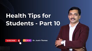 Happy Vacation  Dr Manoj Johnson  Health Tips for Students  Part 10 [upl. by Zacharie]