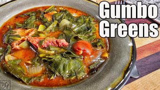 Gumbo Style Collard Greens  Gumbo Greens [upl. by Engracia906]