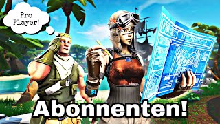 Ich Spiele Fortnite gegen PRO ABONNENTEN😱 [upl. by Fielding]