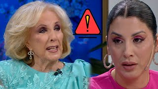 Mirtha se mostró preocupada por los dichos de Leda Bergonzi sobre el origen del cáncer [upl. by Natan]