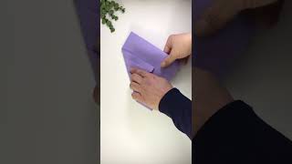 How to fold a napkin  easy cutlery pocket  Napkin Folding [upl. by Haon]