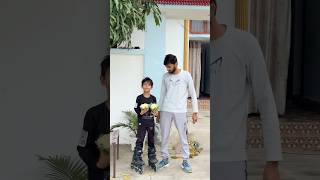 Skating krte huye gobhi jeet gaya shorts skating advik viral [upl. by Akemak]