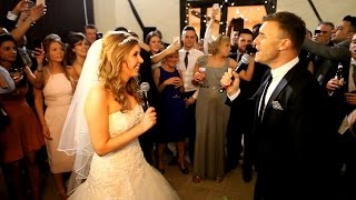 Gary Barlow Surprises Bride on Her Wedding Day [upl. by Celestina]