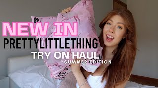 MASSIVE PRETTYLITTLETHING TRY ON HAUL  NEW IN SUMMER 2023 [upl. by Ecar]