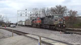 KCSM 4542 at Rondout IL [upl. by Verda850]