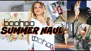 Boohoo Sommer Haul  High Fashion Günstig [upl. by Masera]