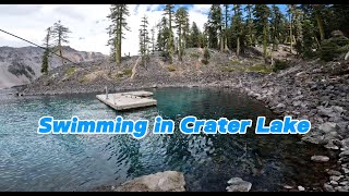 Swimming in Crater Lake [upl. by Lytsyrk158]