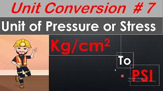 Relation between psi and Kgcm2  1kgcm2 is equals to how much psi [upl. by Enovi459]