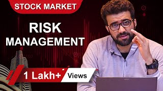 Risk Management In Stock Market  By Siddharth Bhanushali [upl. by Hibbert]