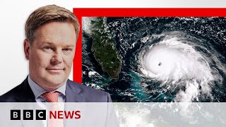 AI could predict hurricane landfall sooner  BBC News [upl. by Isabella]