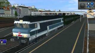 CC 72000 SNCF Trainz RailRoad Simulator 2008 [upl. by Ainod]