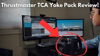 Thrustmaster TCA Yoke Pack  Worth the 400 [upl. by Yecats]