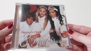 Unboxing Destinys Child  8 Days of Christmas album CD 2001 [upl. by Suiraj]