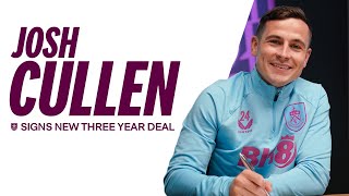 Cullen Extends Clarets Contract  INTERVIEW  Burnley Football Club [upl. by Trinl590]