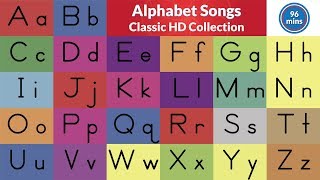 Alphabet Songs  ABC Song Collection  Teach the Letters and Sounds [upl. by Ieluuk]