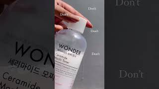 HYDRATING amp NOURISHING TONER FOR BARRIER CARE Tonymoly Wonder Ceramide Mochi Toner skincaretoner [upl. by Repard]